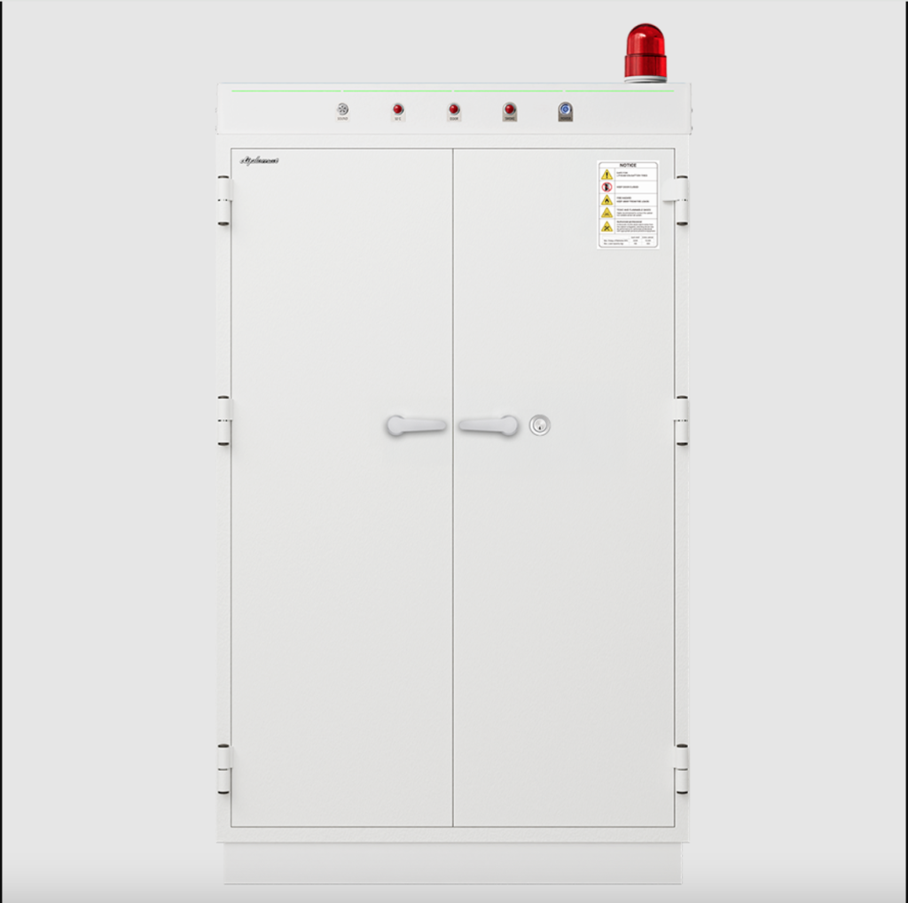 Armoire ignifuge pour batteries en lithium BSS L300 R3H